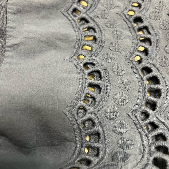 COPY - Women Blue Linen Sleeveless Midi Dress 2X  Rosemarine Plus Size Italy Su… - Picture 13 of 14